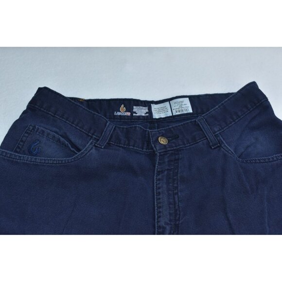 LAPCO FR Men's Jeans 34x30 Canvas Lightweight Flame Resistant Blue Pants - Picture 2 of 16